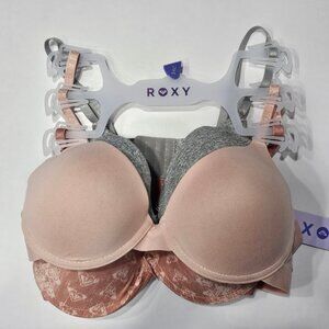Roxy Soft Lift Three Bra Set 34C